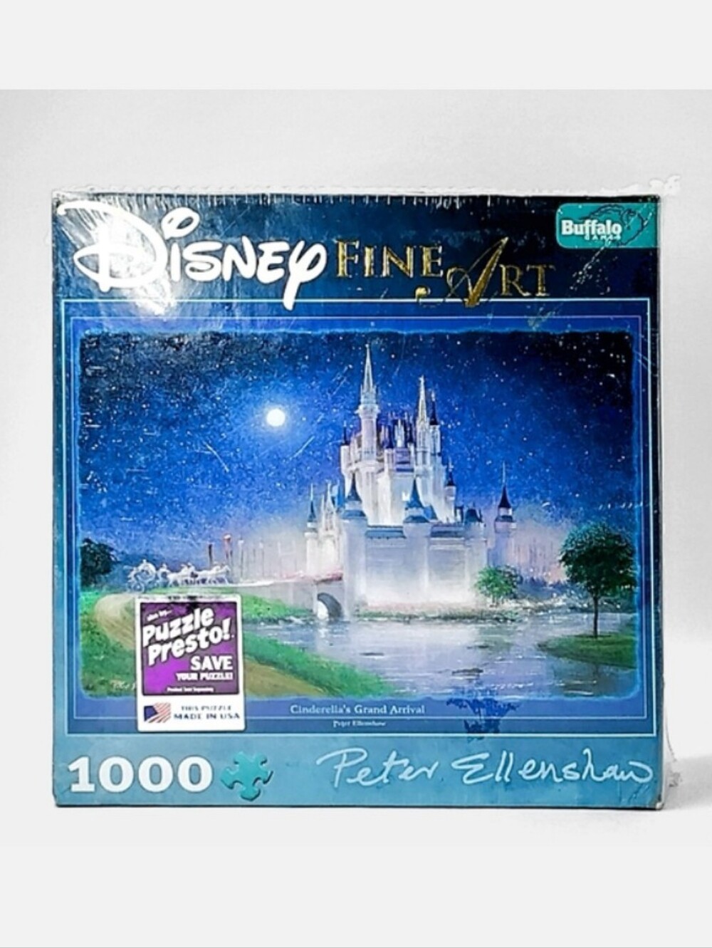 NIB Limited Edition Disney Fine Art Cinderella's Grand Arrival 1000 PCS Puzzle